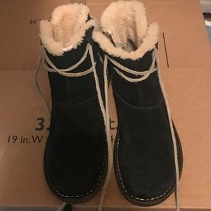 UGG black suede boots. Good shape.